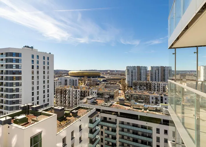 아파트 Prestigious With Parking In By Renters 그단스크